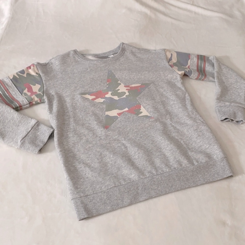 Girls glitter sweatehirt